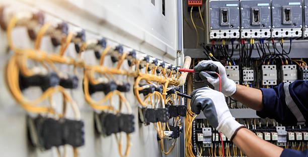 Professional Electrician technician working in Meridian, CO